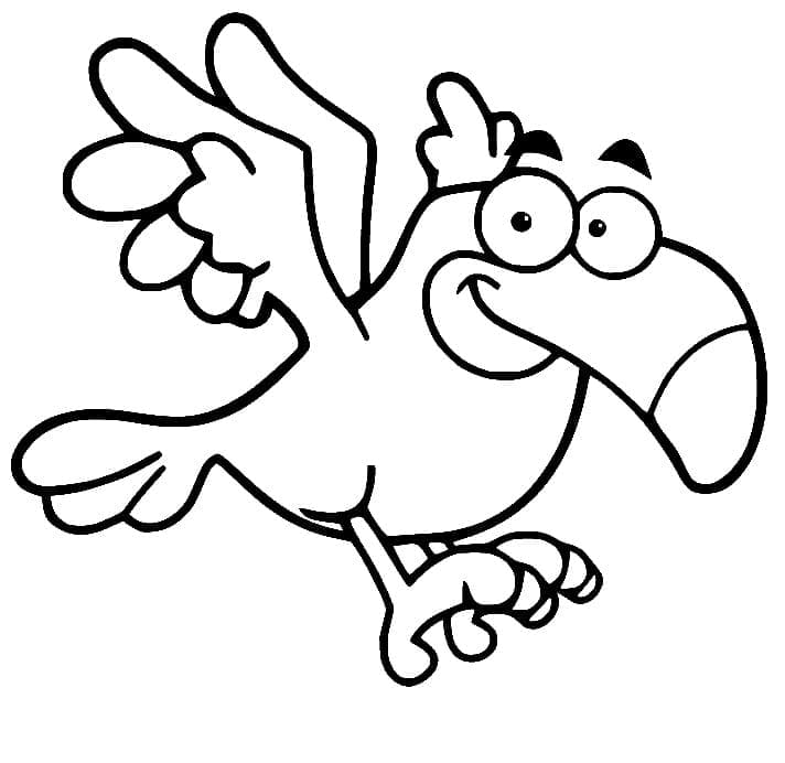 Ein lustiger Papageien