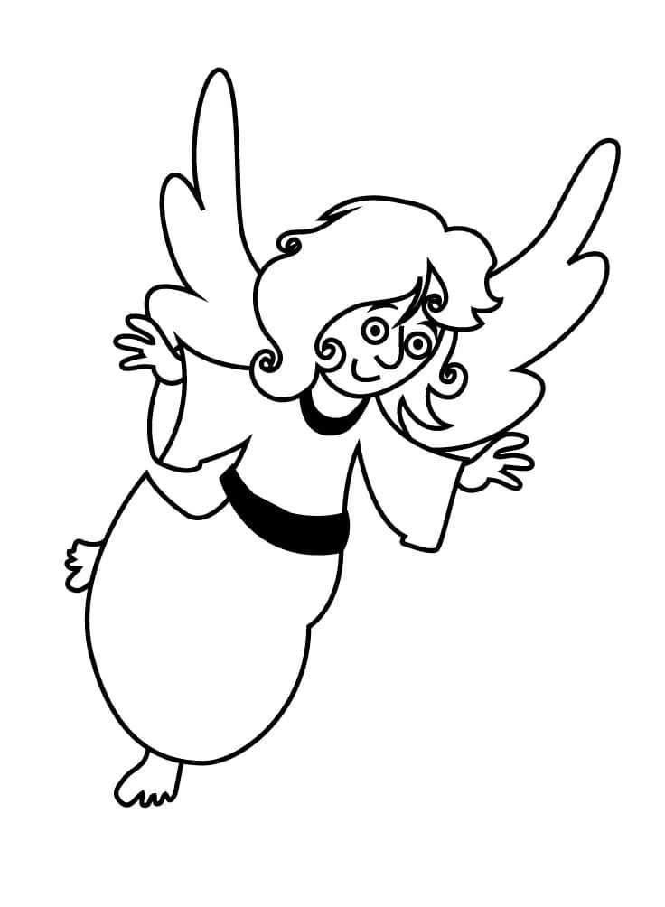 Engel kostenlos ausdrucken