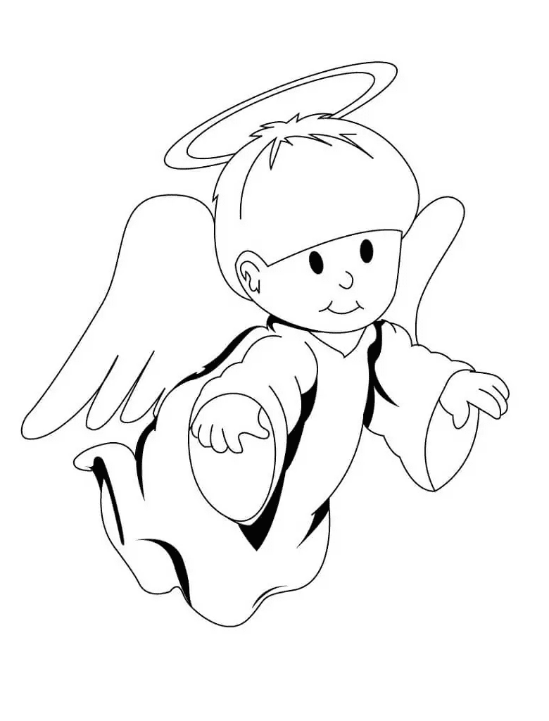 Freier schöner Engel