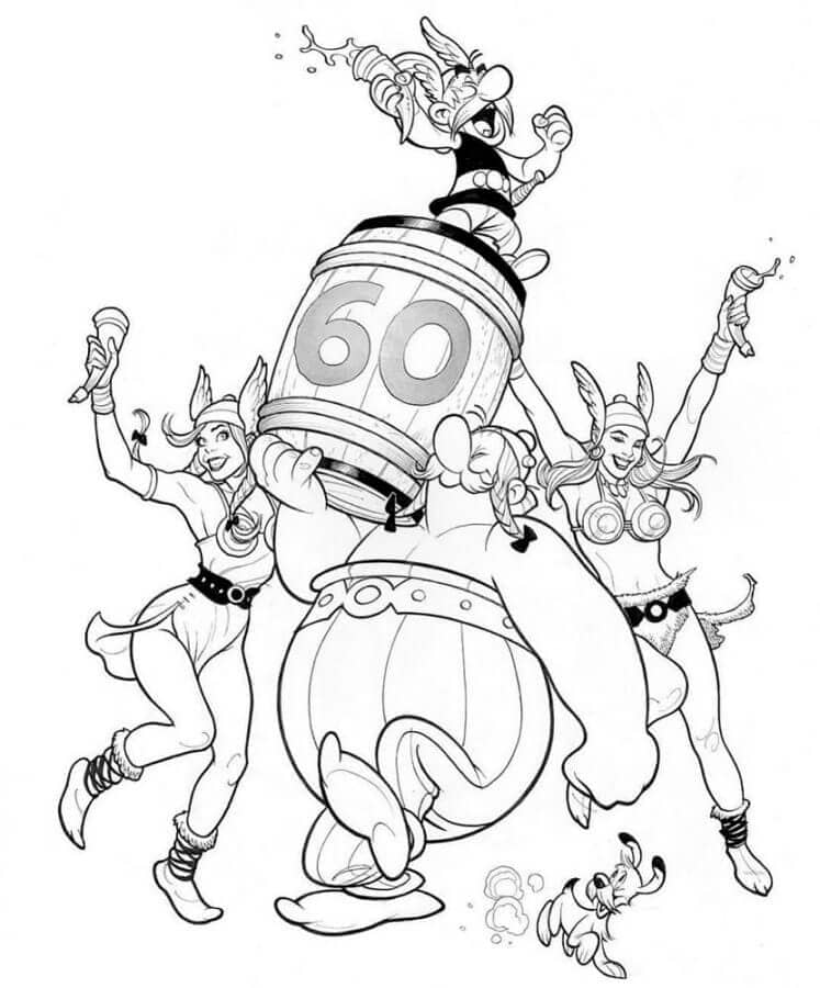 Freunde feiern einen weiteren Sieg