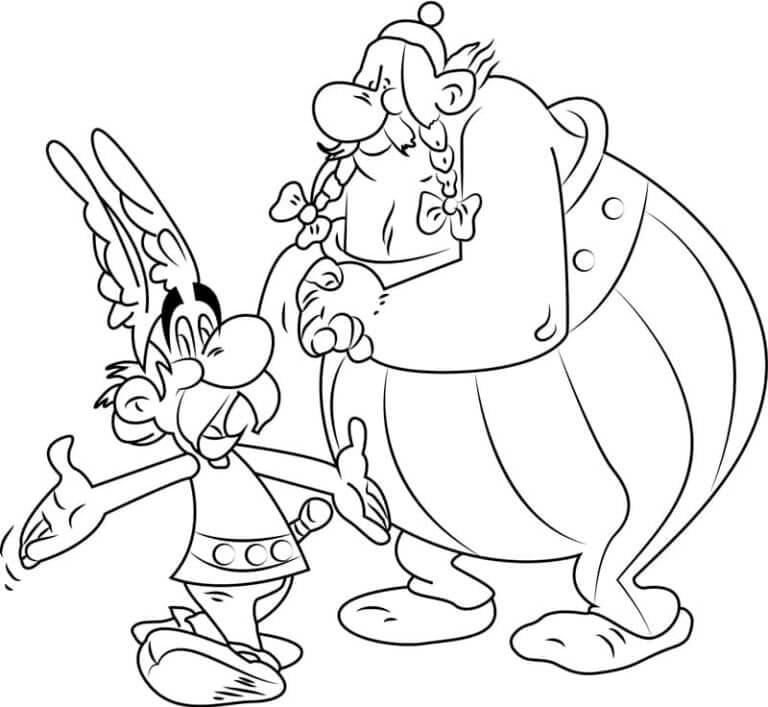 Fröhliche gallische Ritter