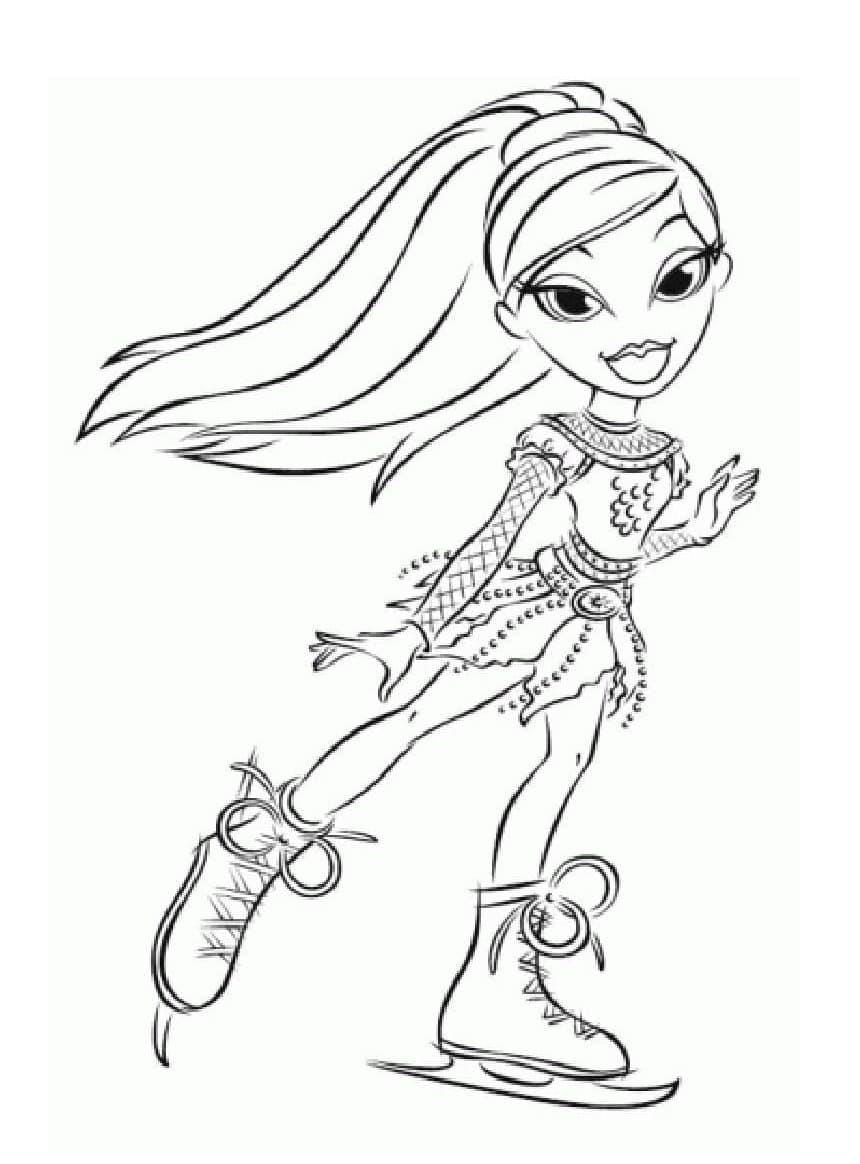 Glückliches Bratz Mädchen