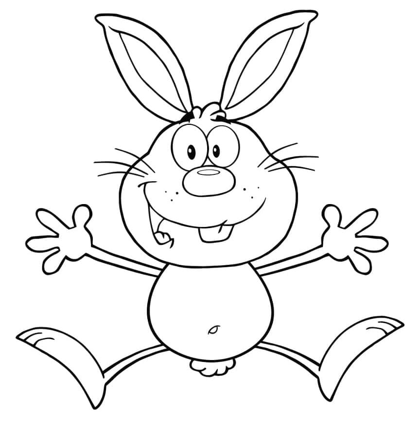 Glückliches Kaninchen