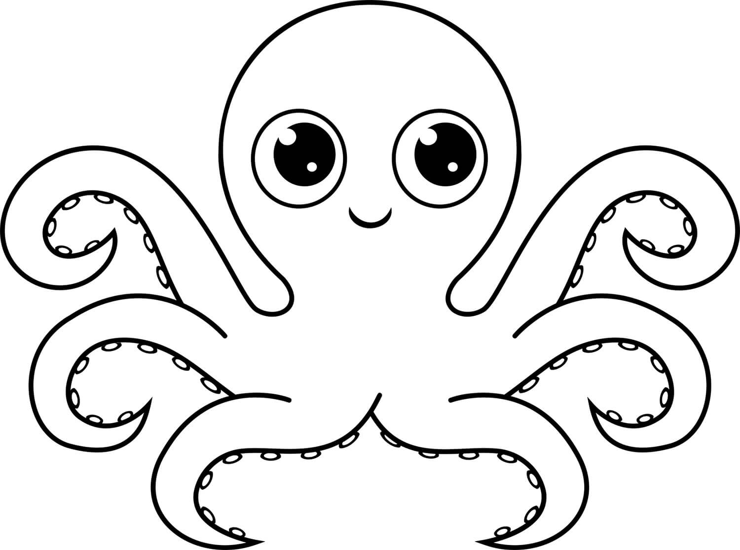 Kawaii Oktopus