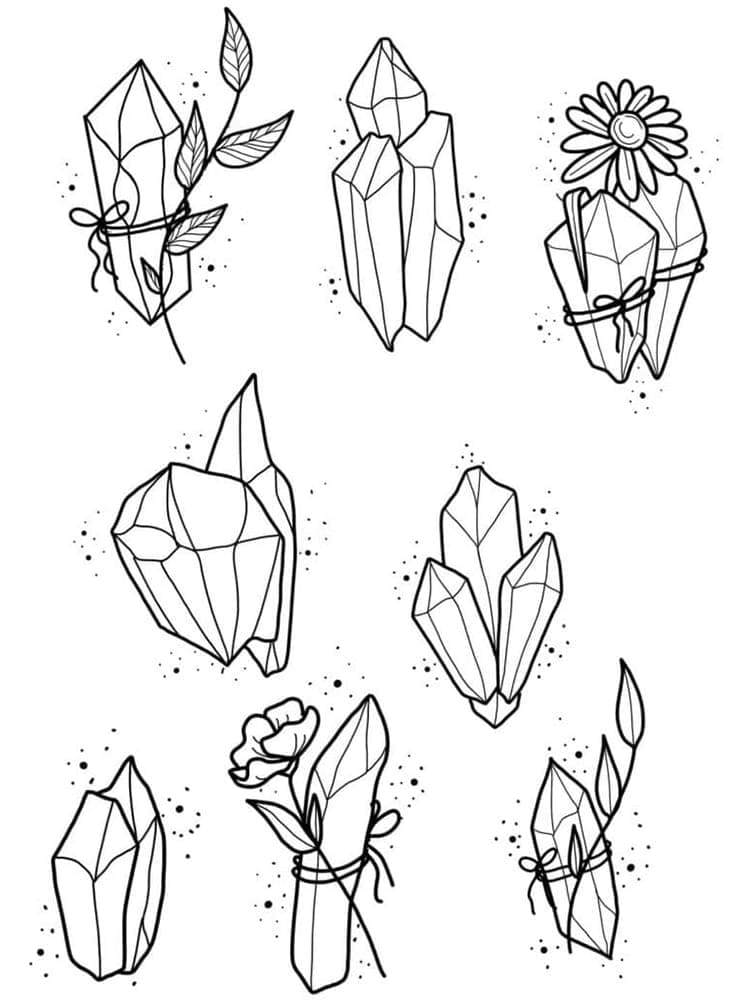 Kristalle Aesthetic so schön