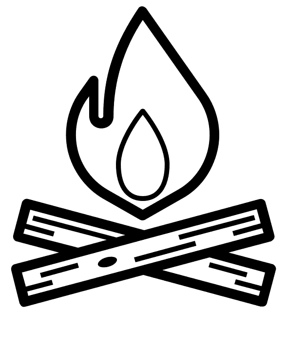 Lagerfeuer Druckbare von Feuer