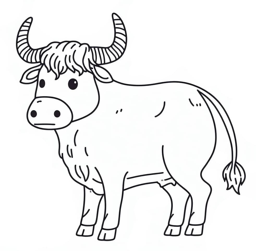 Ochse kostenlos ausdruckbar