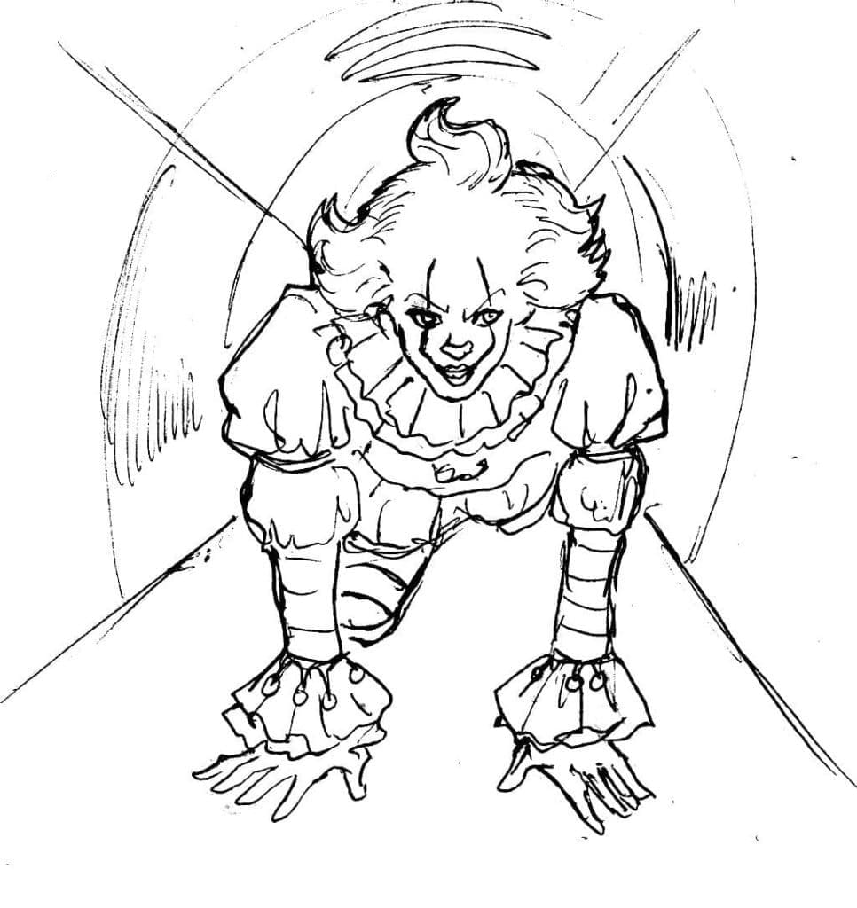 Pennywise in der Kanalisation