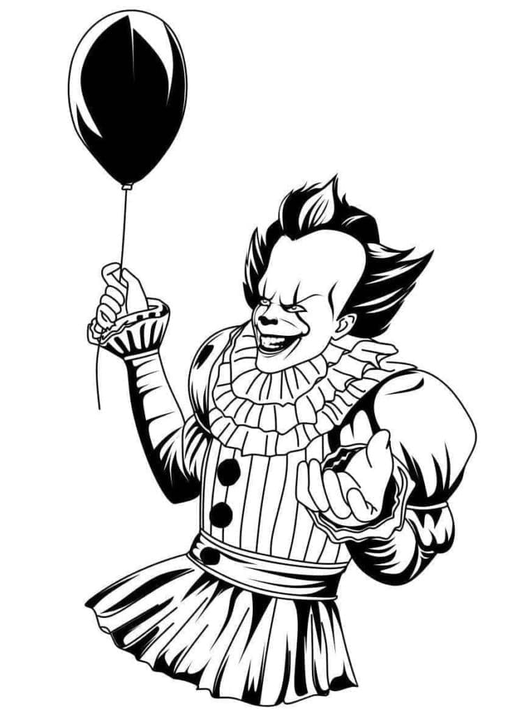 Pennywise und Ballon