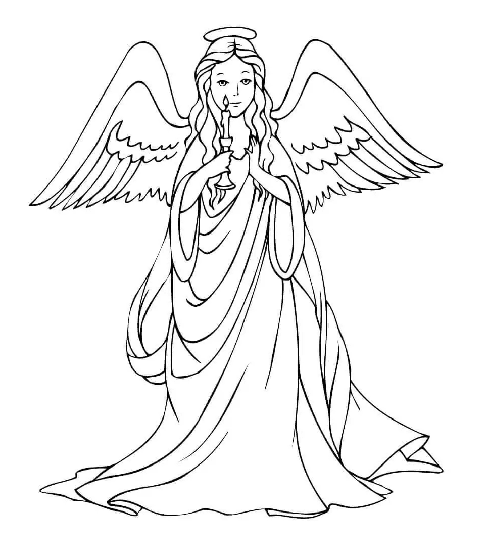 schöner Engel wie geht es dir