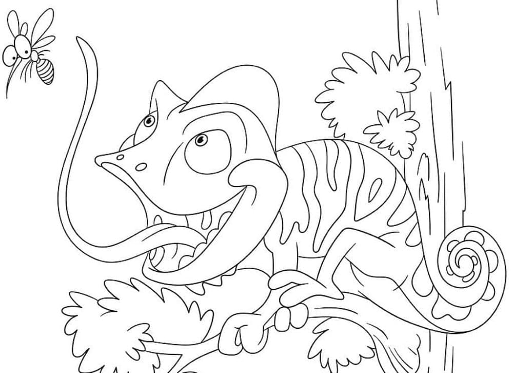 Sehr einfaches Chamäleon