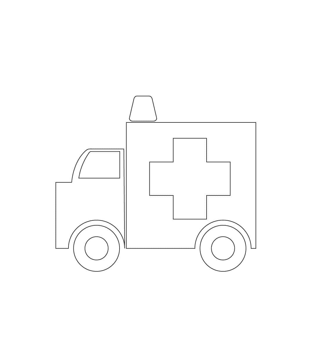 Spielzeug Krankenwagen