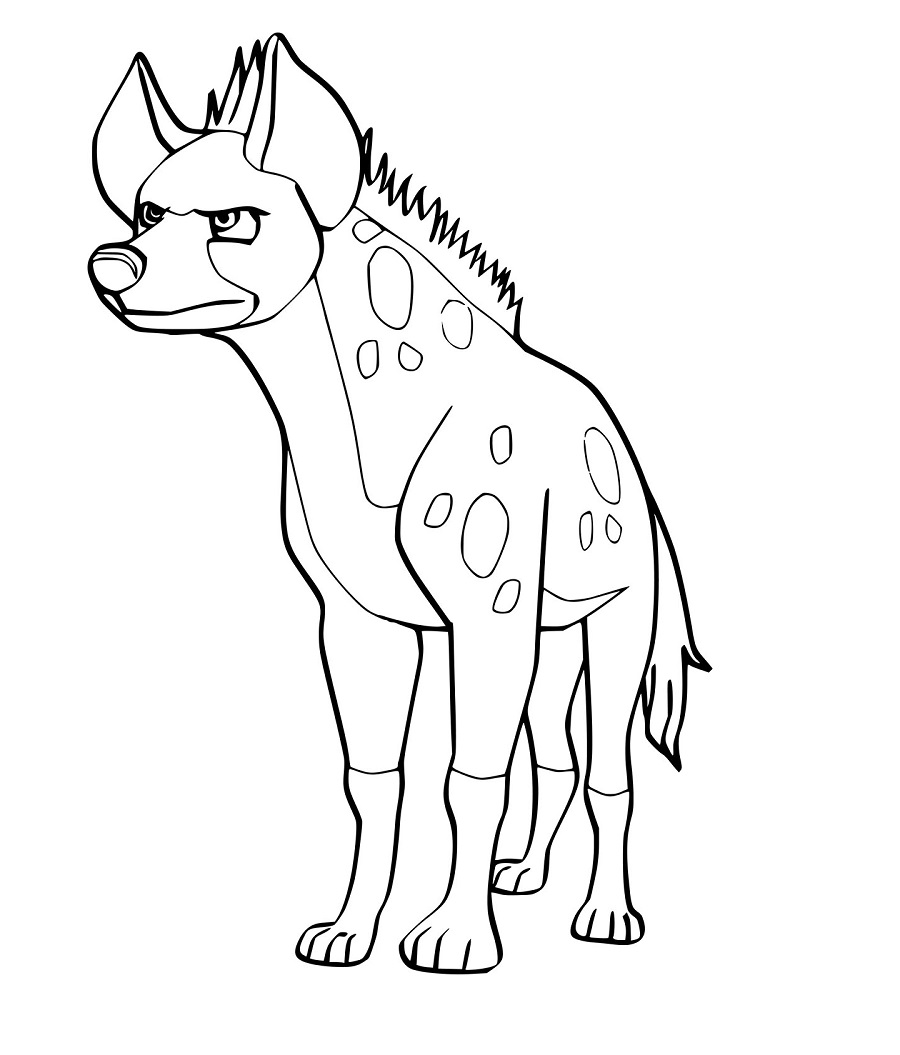 Starke Gefleckte Hyänen