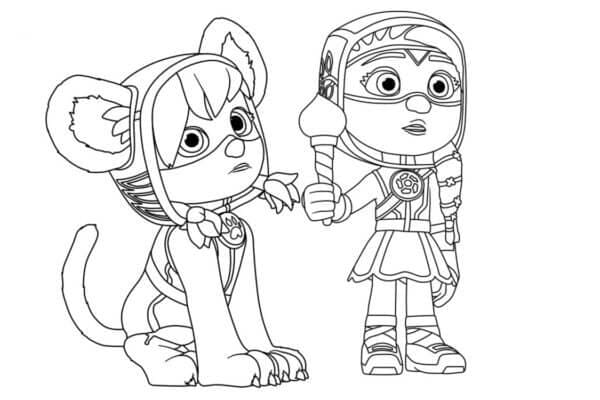 Tolle Charaktere Aus Action Pack