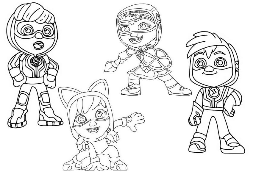 Watts, Treena, Wren und Clay