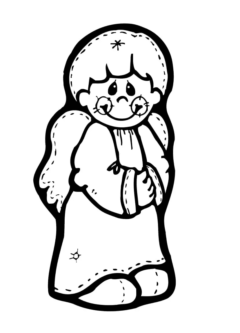 Weihnachtsengel Junge