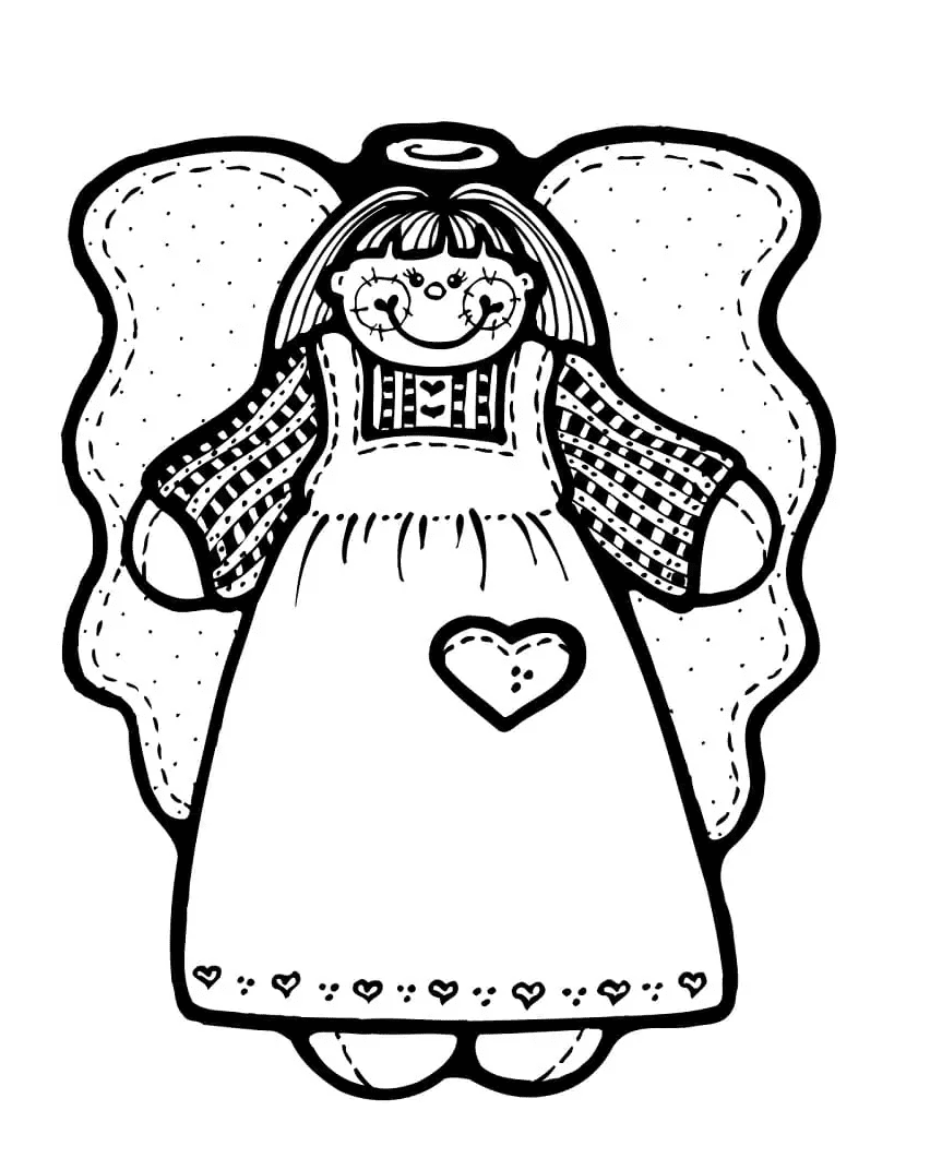 Weihnachtsengel Mädchen