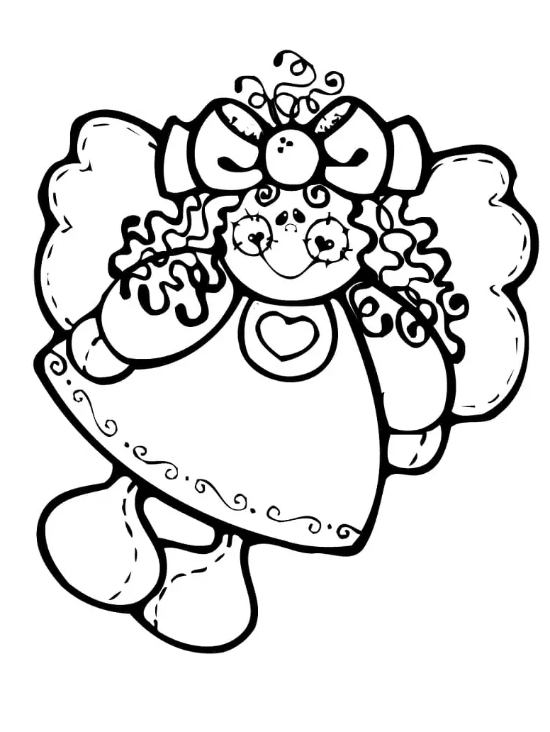 Weihnachtsengel Puppe