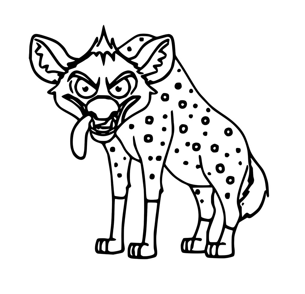 Wilde Gefleckte Hyänen