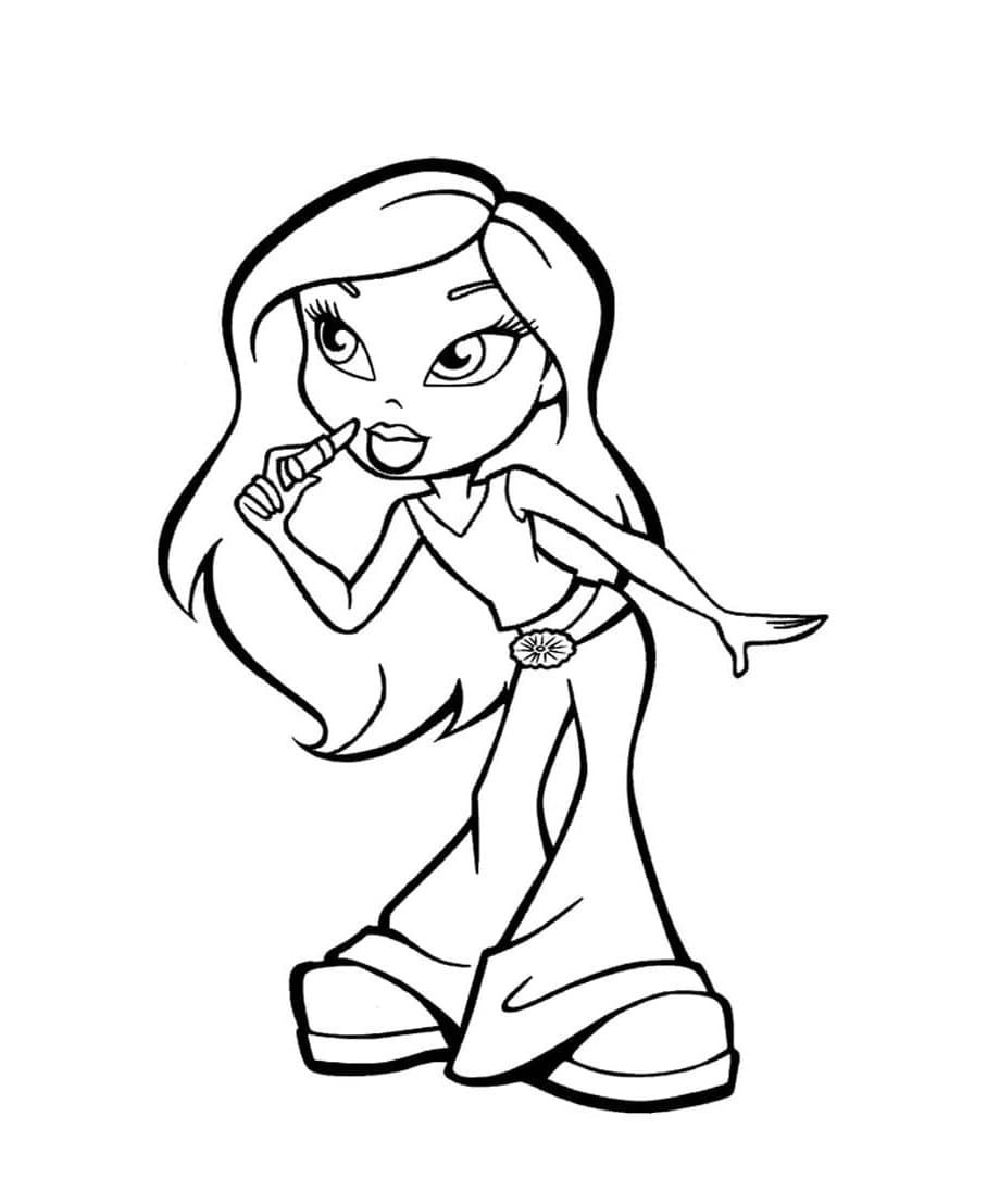 Bratz ausmalbilder