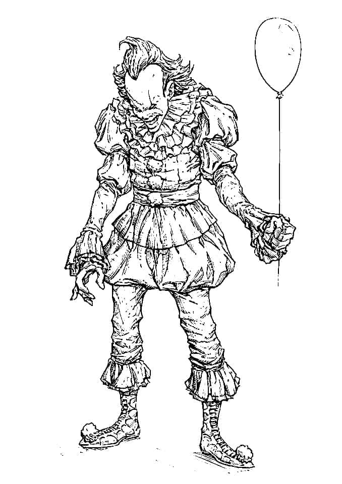 Pennywise ausmalbilder