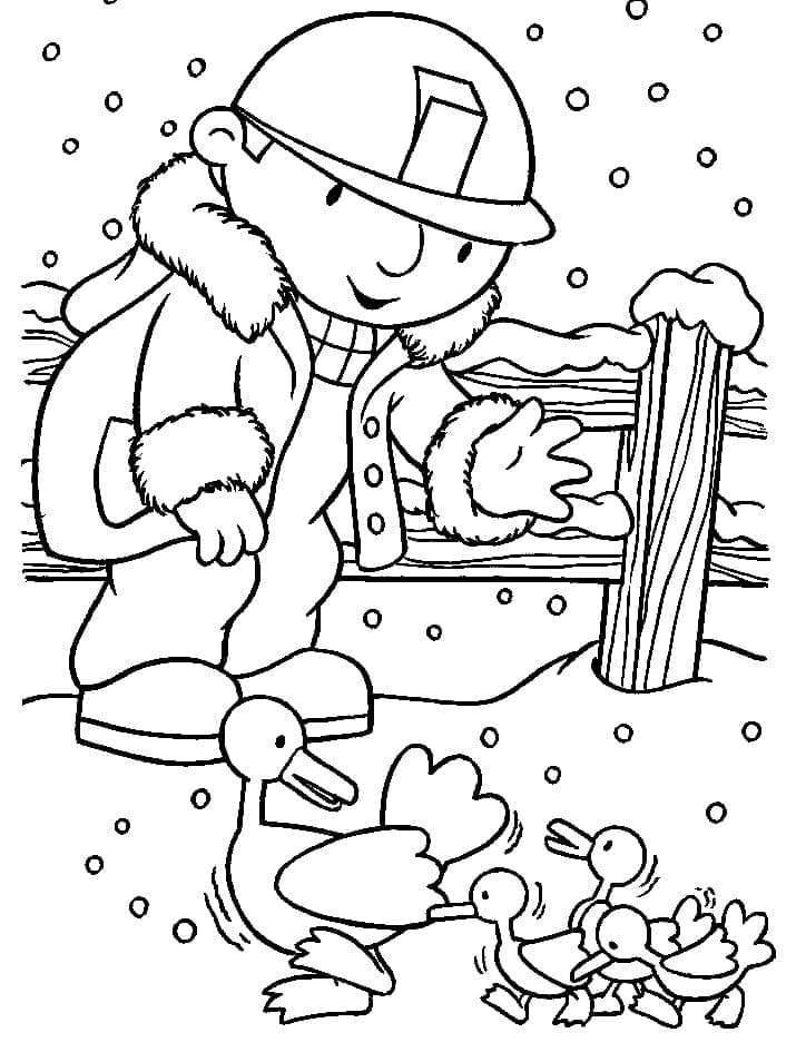 Bob der Baumeister und Enten