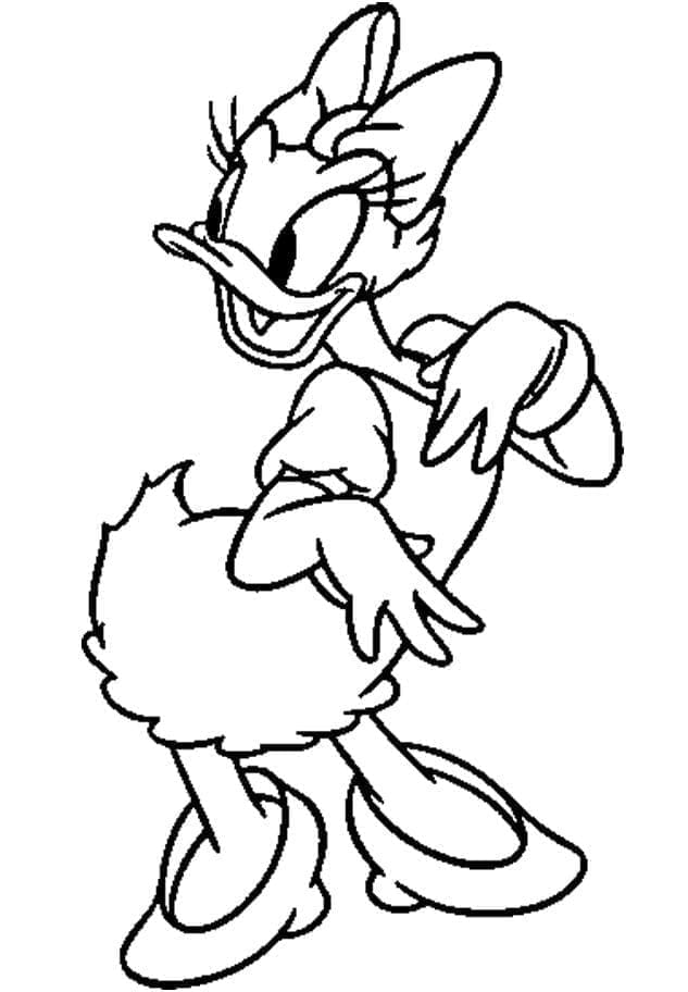 Drucken Daisy Duck