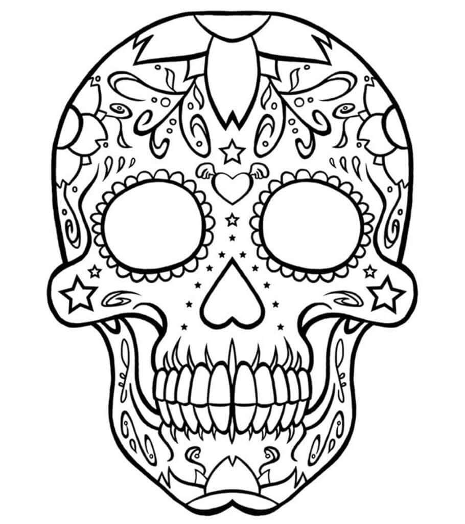 Einfacher Totenkopf Kostenlos