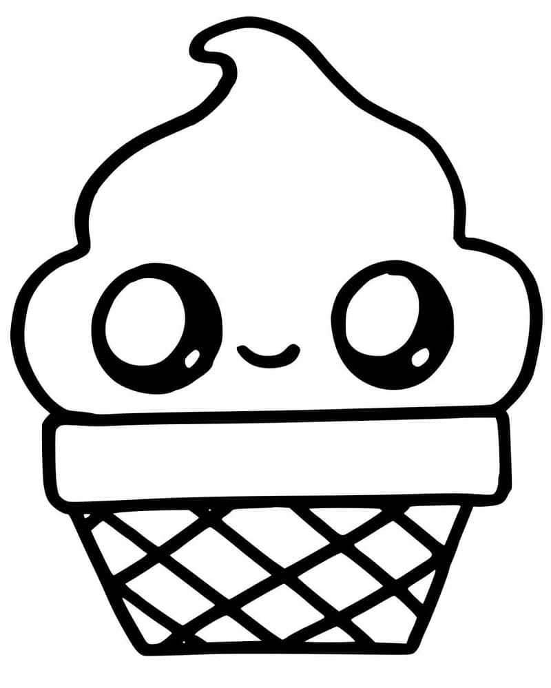 Essen Kawaii Eis