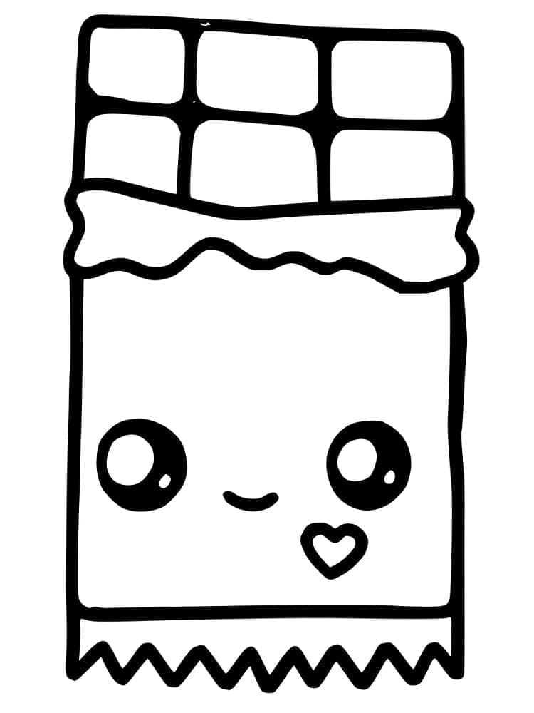 Essen Kawaii Schokolade