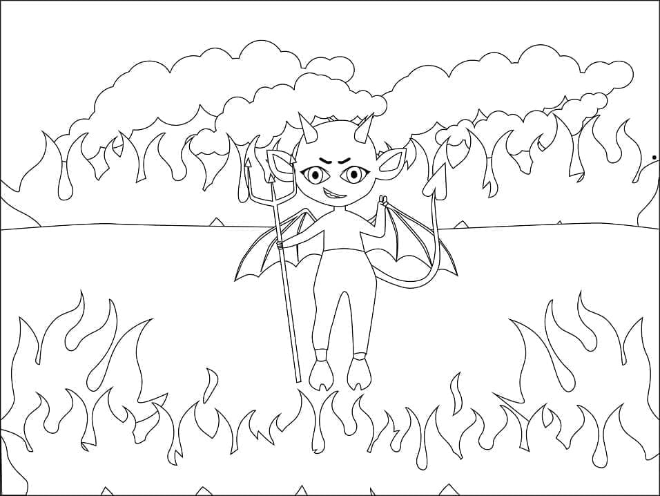 Freier kleiner Teufel