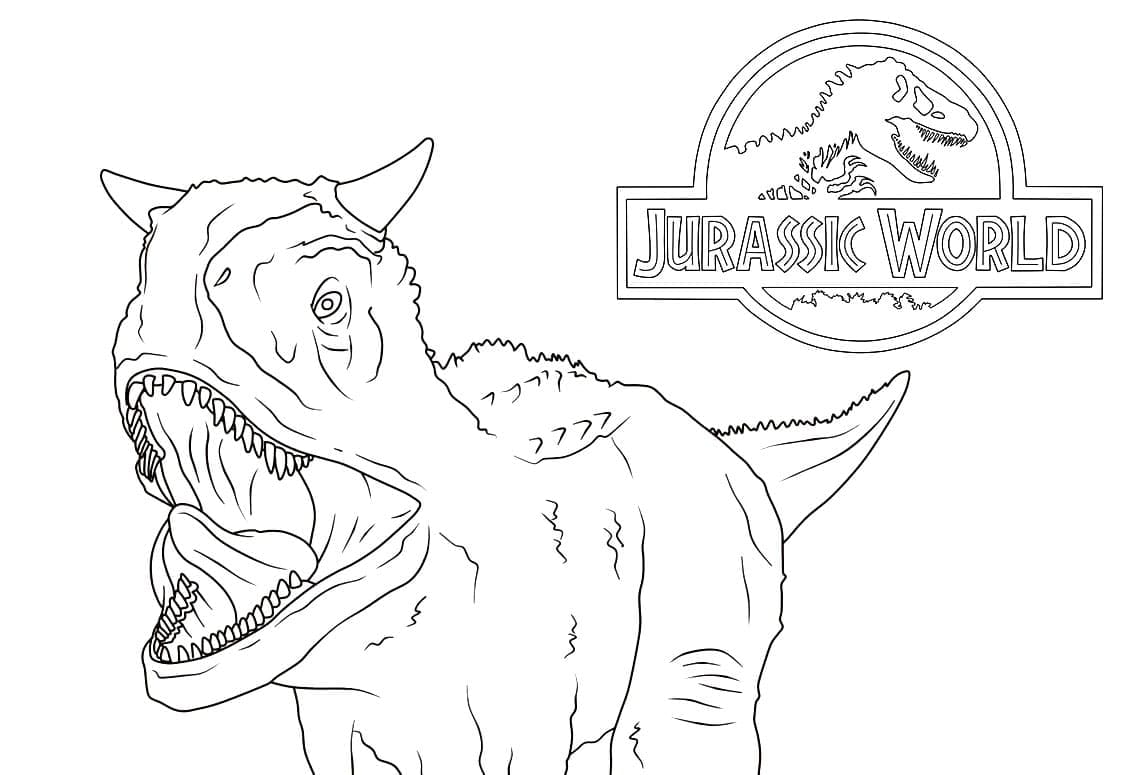 Jurassic World Ausmalbilder Malvorlagen Jurassic World Zum Ausdrucken