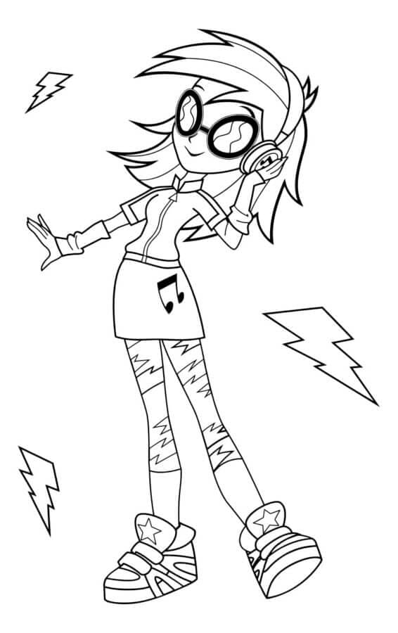 Kapitän fast aller Rainbow Dash-Sportteams