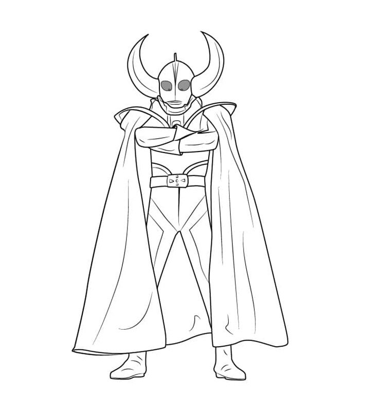 Kostenlose Zeichnung von Ultraman