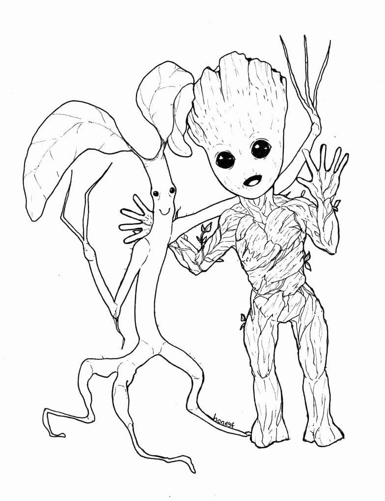 Kostenloser druckbarer Groot