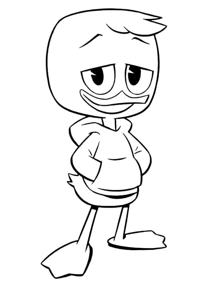 Louie Duck in Ducktales
