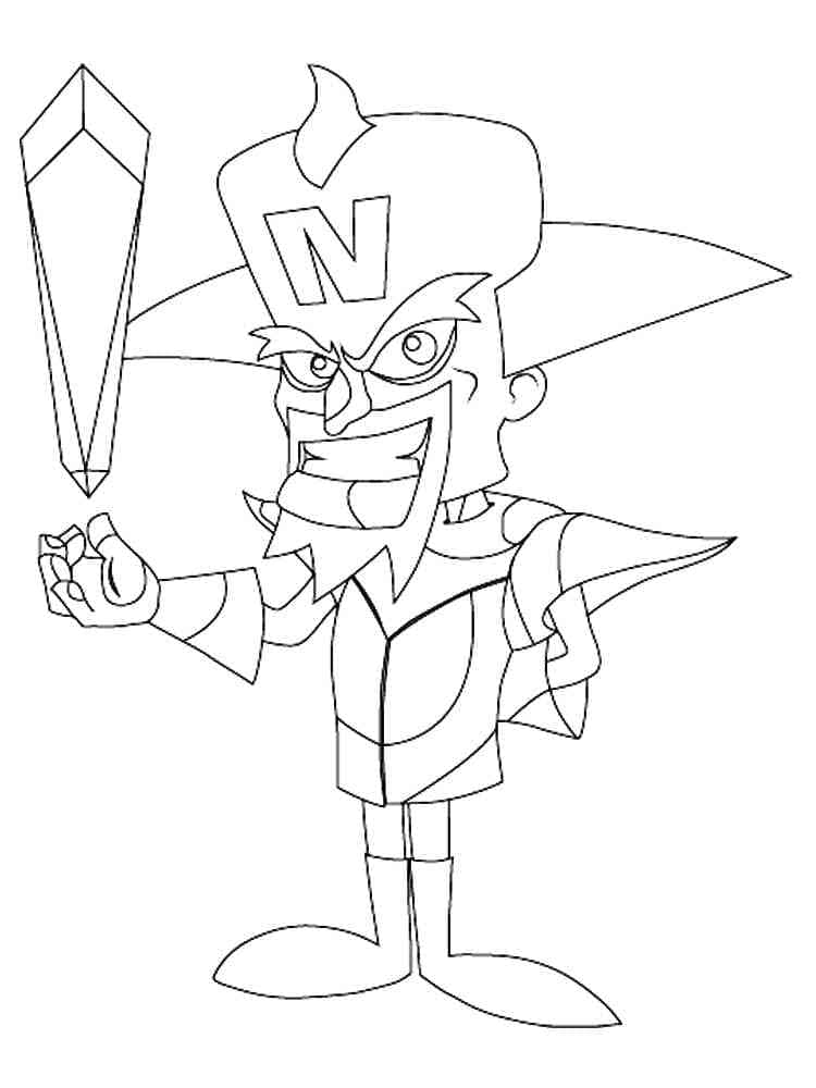 Neo Cortex in Crash Bandicoot