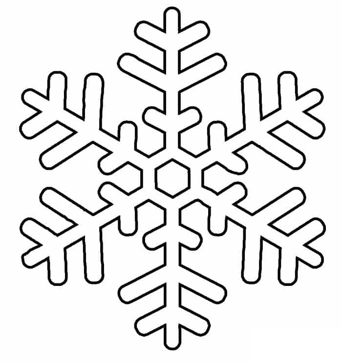 Schneeflocken für Kinder