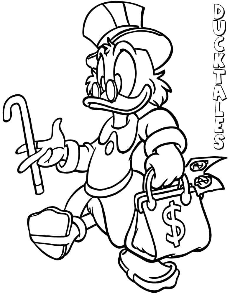 Scrooge McDuck aus Ducktales