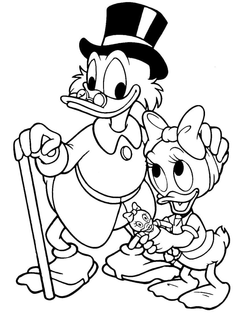 Scrooge McDuck und Webby
