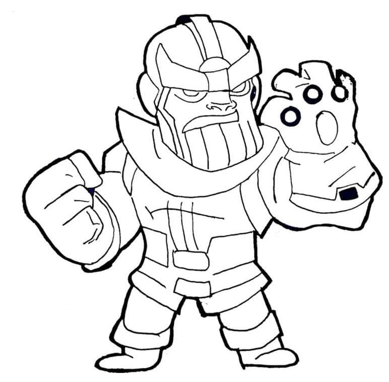 Süßer kleiner Thanos