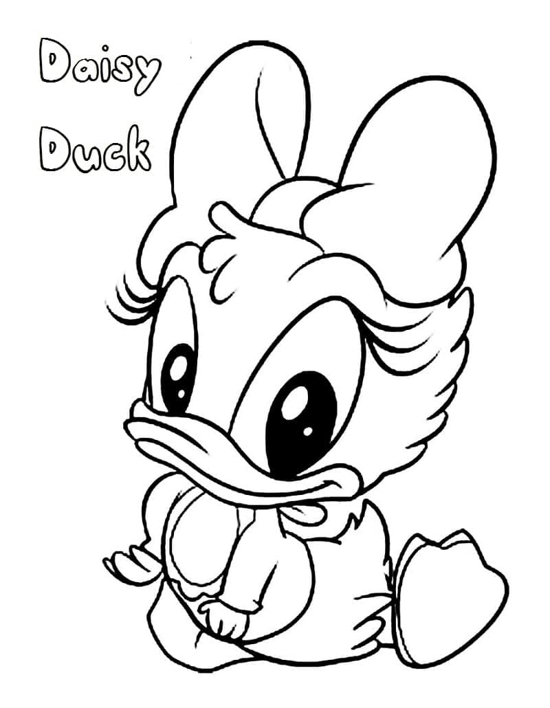 Süßes Baby Daisy Duck