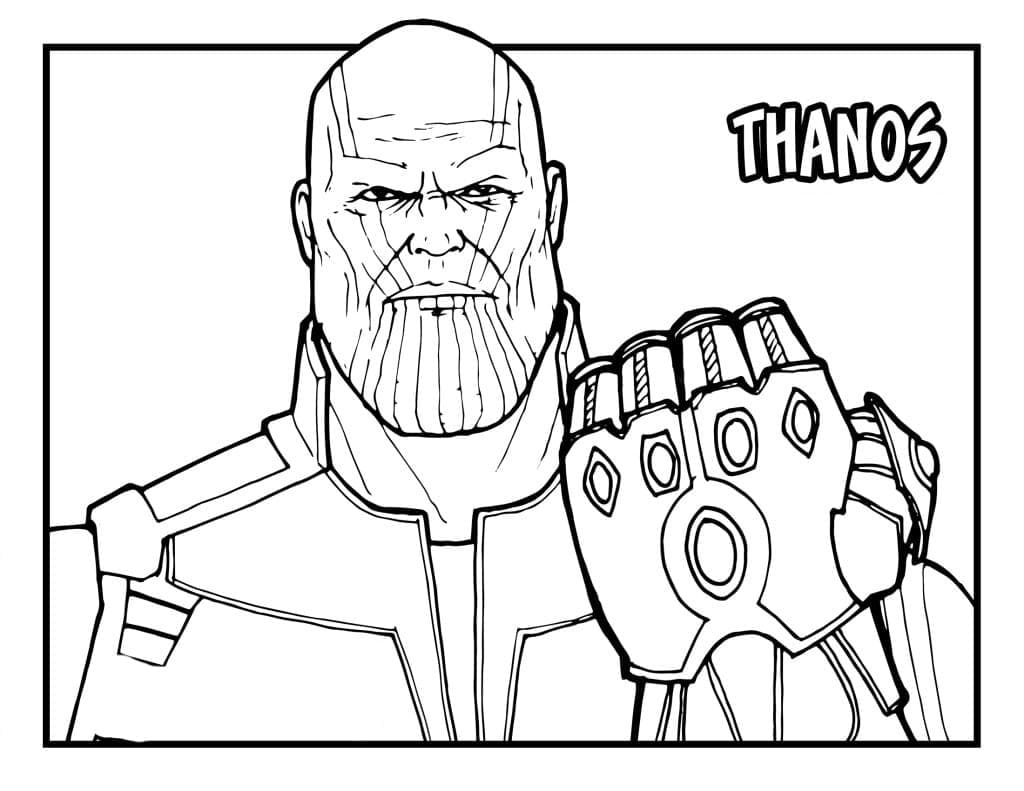 Thanos mit der Infinity Gauntlet