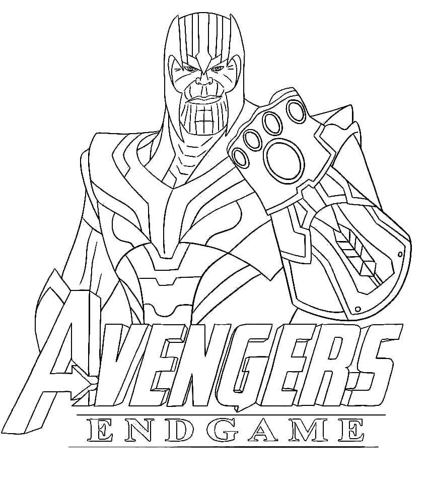Thanos von Avengers Endgame