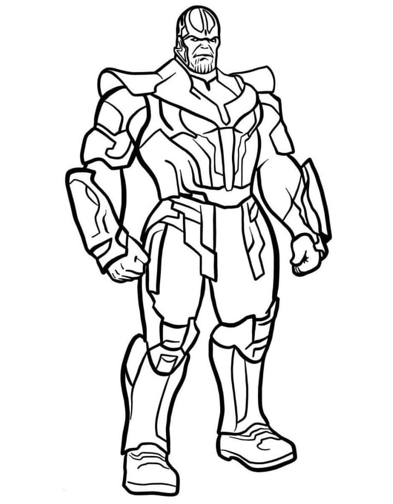 Thanos zum Ausdrucken