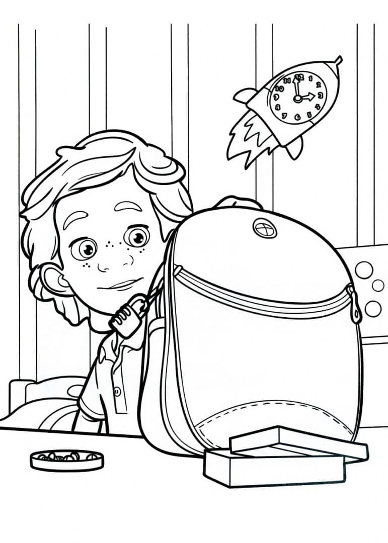 Tom und sein Rucksack