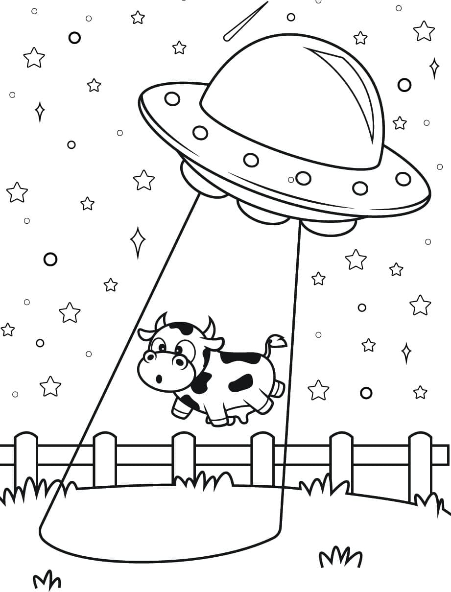 UFO Entführt eine Kuh