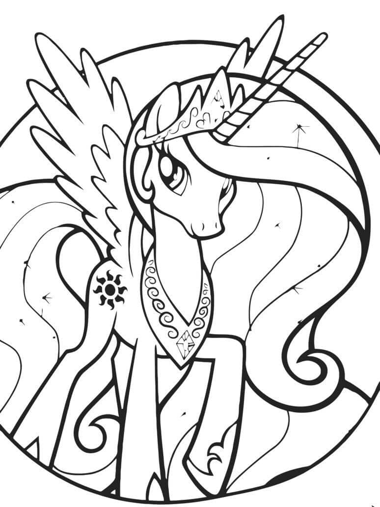 Wunderbare Prinzessin Celestia
