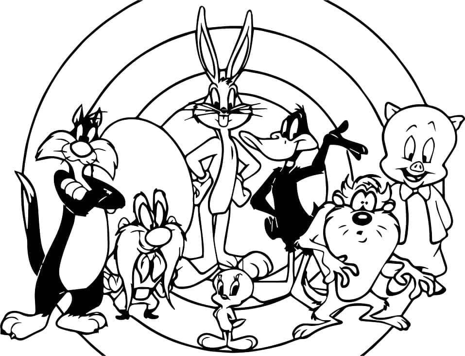 Looney Tunes ausmalbilder