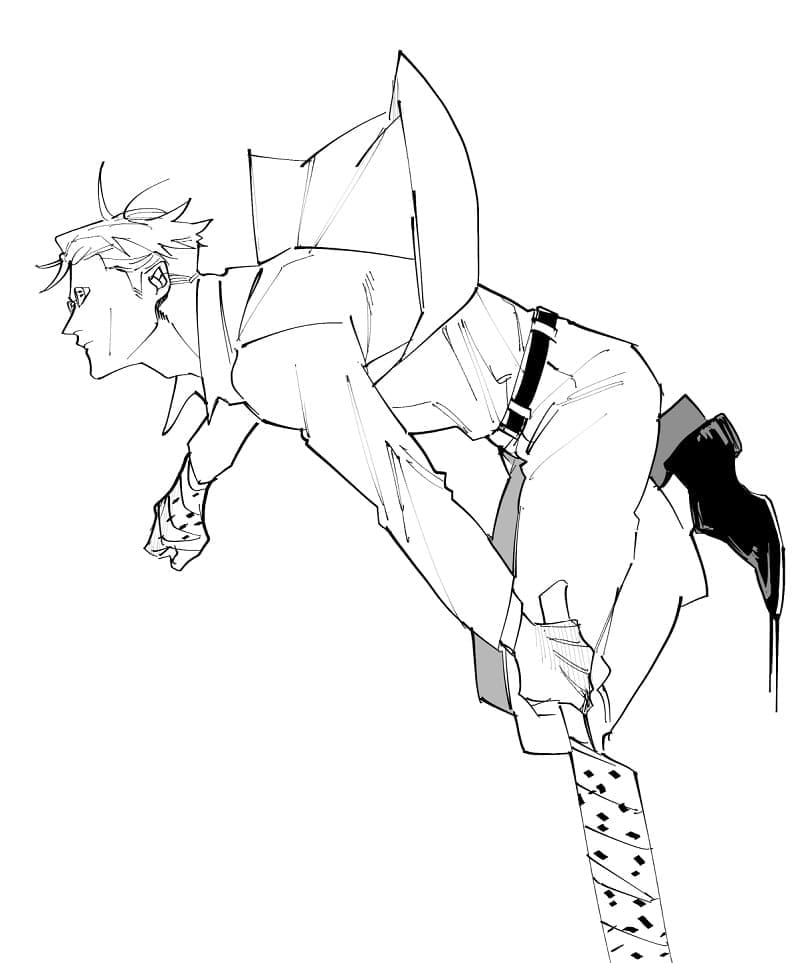 Nanami aus Jujutsu Kaisen